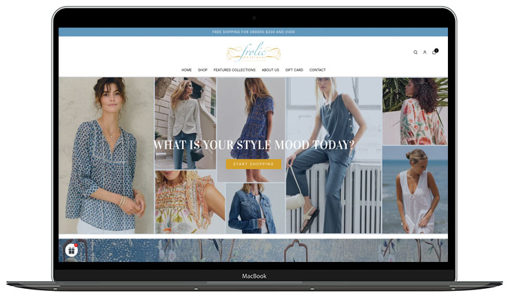 Frolic website