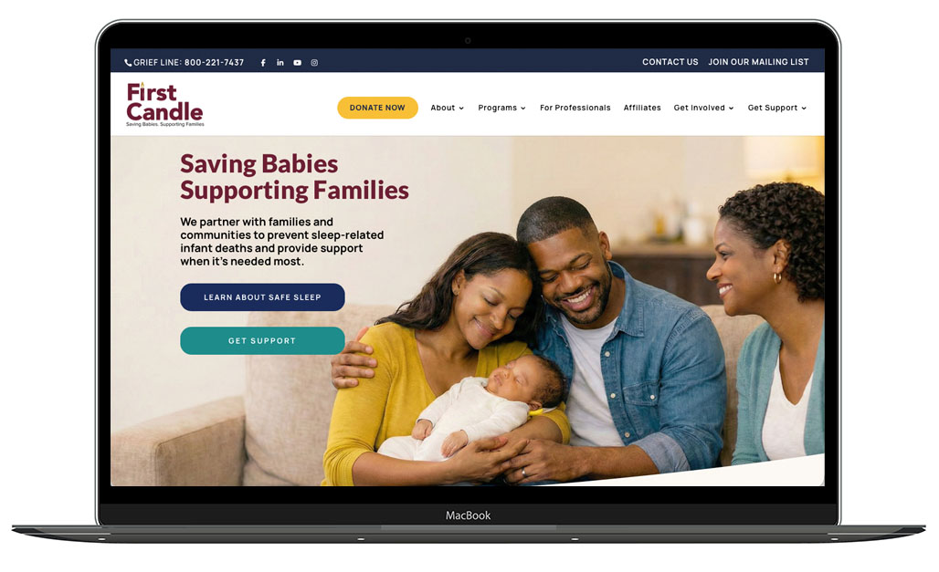 First Candle Website