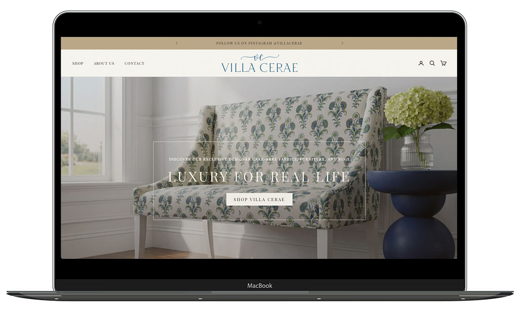 Villa Cerae website