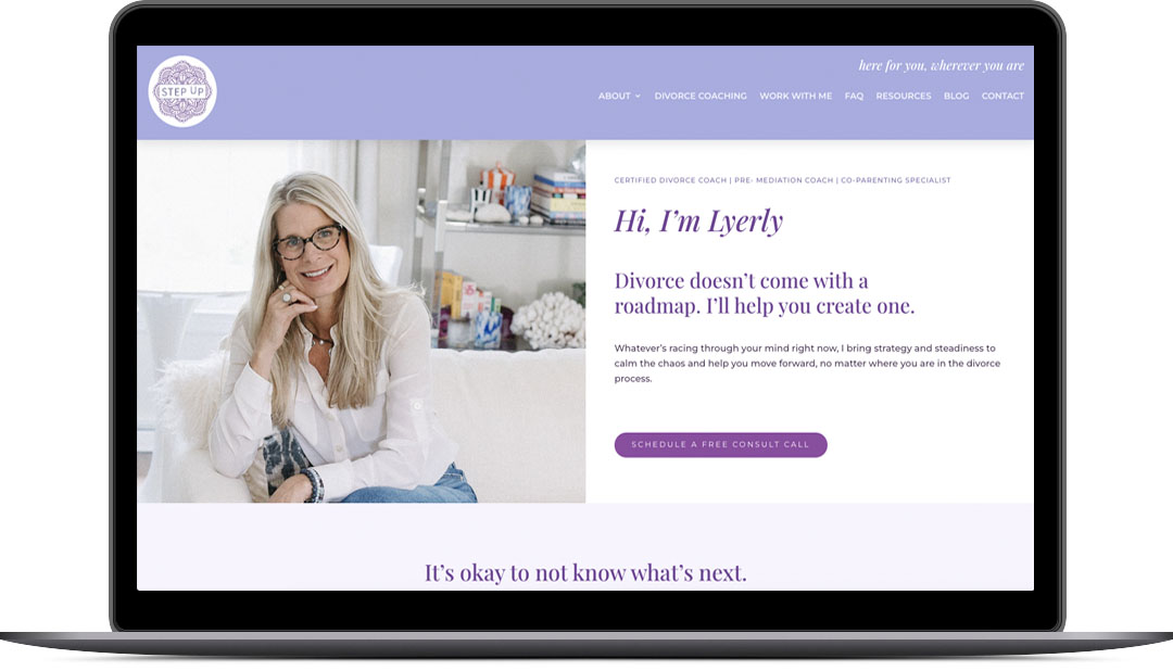 Step up with Lyerly website